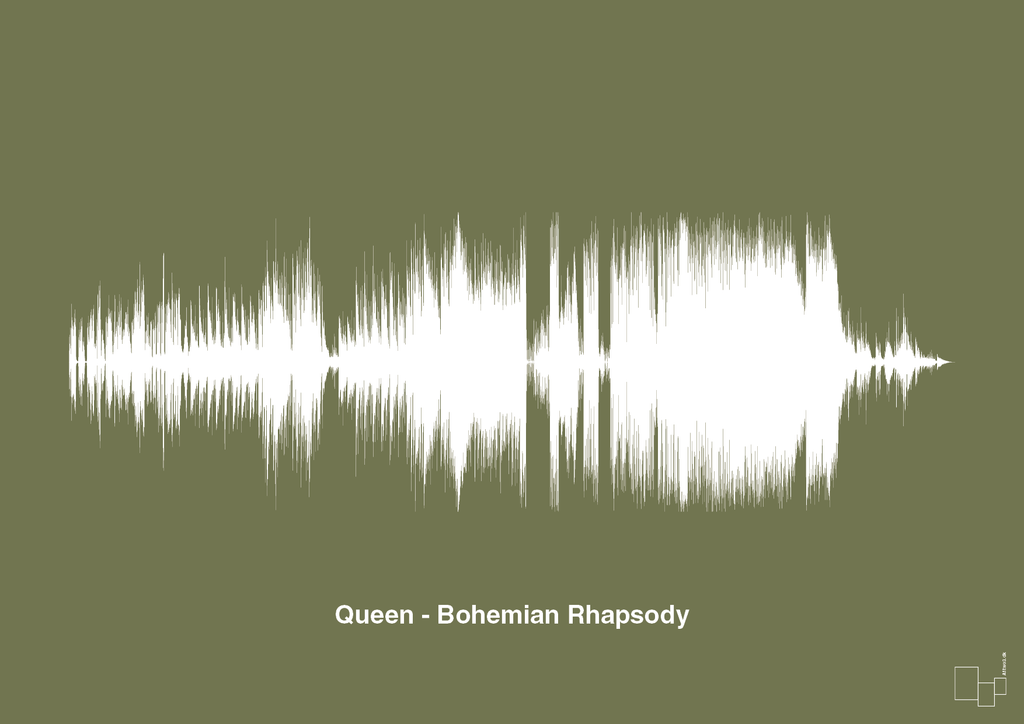 plakat: queen - bohemian rhapsody - secret meadow-Soundwave-A1two3