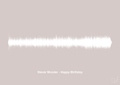 plakat: stevie wonder - happy birthday - broken beige-Soundwave-A1two3