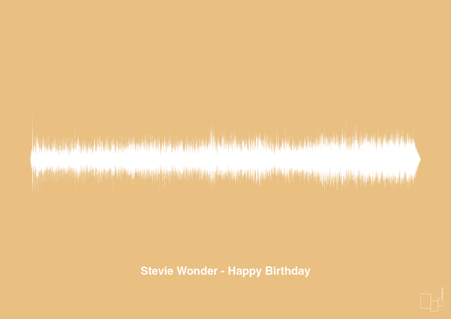 plakat: stevie wonder - happy birthday - charismatic-Soundwave-A1two3