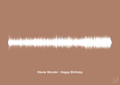 plakat: stevie wonder - happy birthday - cider spice-Soundwave-A1two3