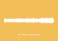 plakat: stevie wonder - happy birthday - honeycomb-Soundwave-A1two3