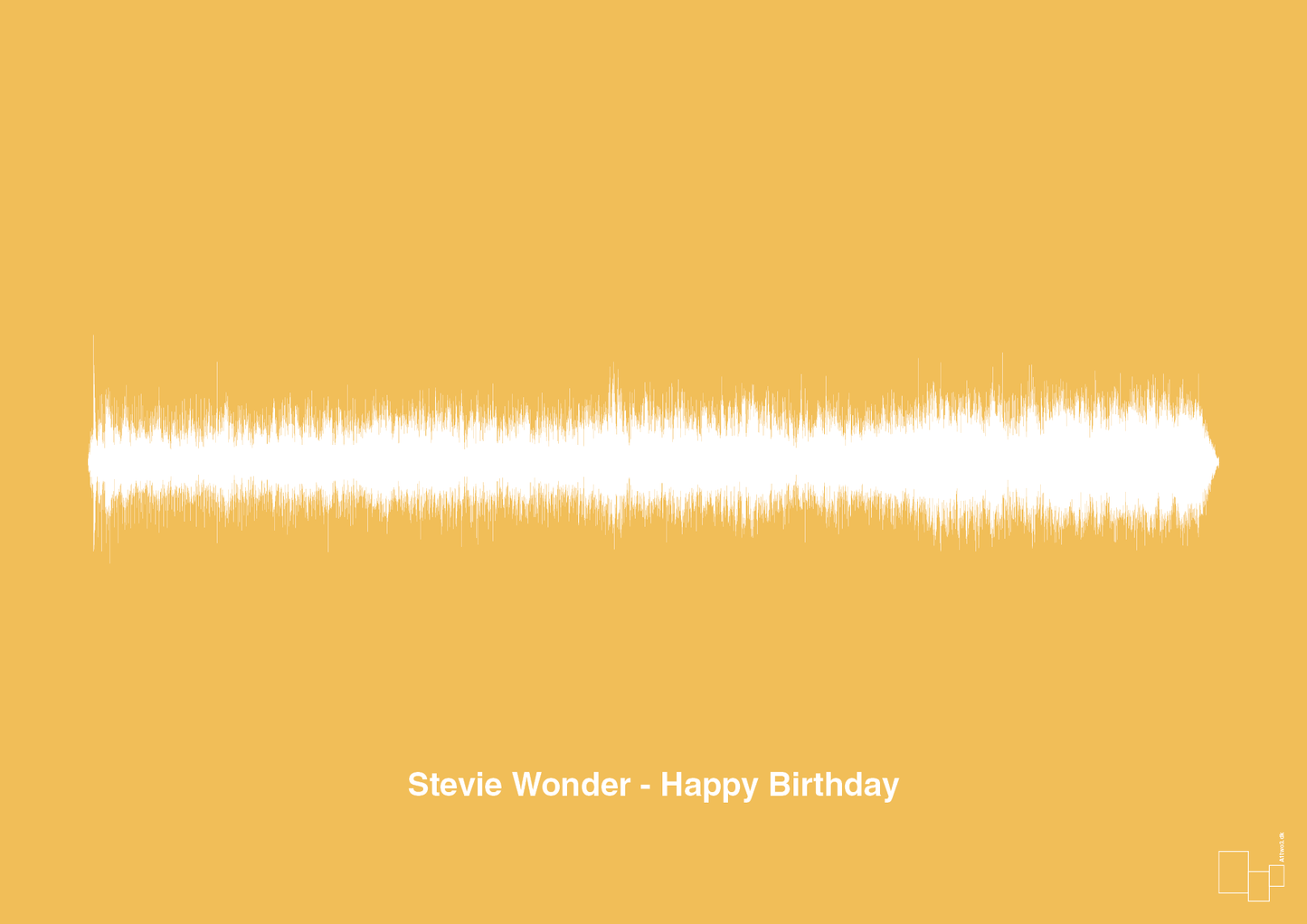 plakat: stevie wonder - happy birthday - honeycomb-Soundwave-A1two3