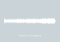plakat: stevie wonder - happy birthday - light drizzle-Soundwave-A1two3