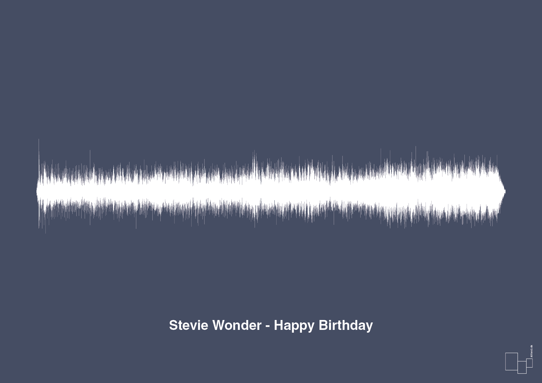 Stevie wonder - happy birthday - petrol-Soundwave-A1two3