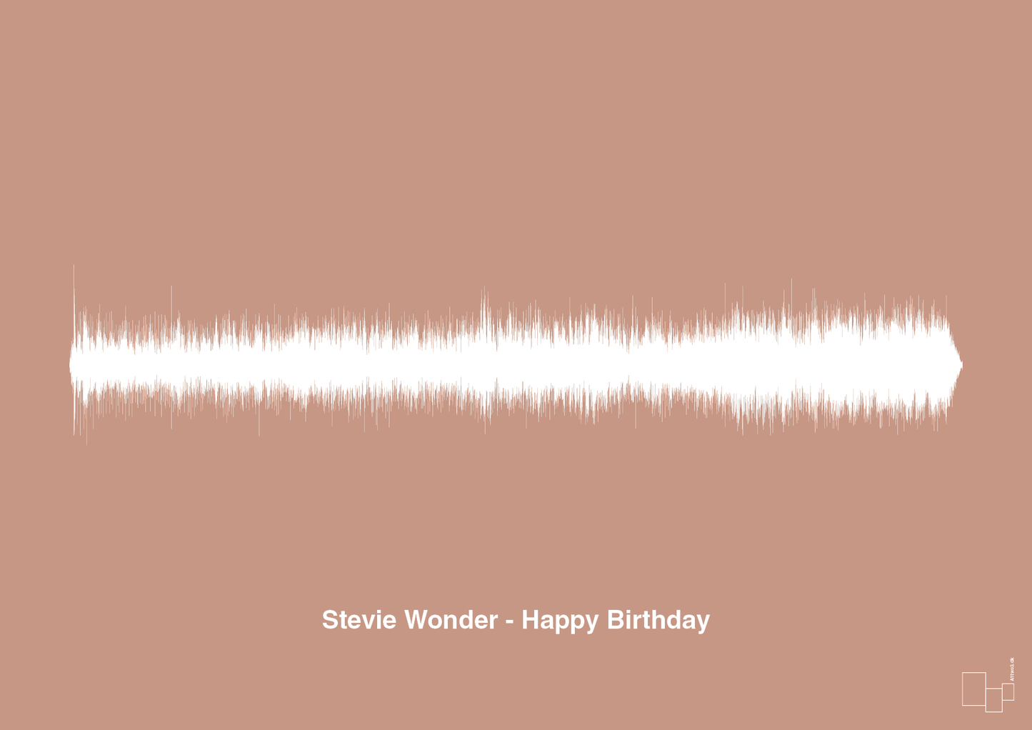 plakat: stevie wonder - happy birthday - powder-Soundwave-A1two3