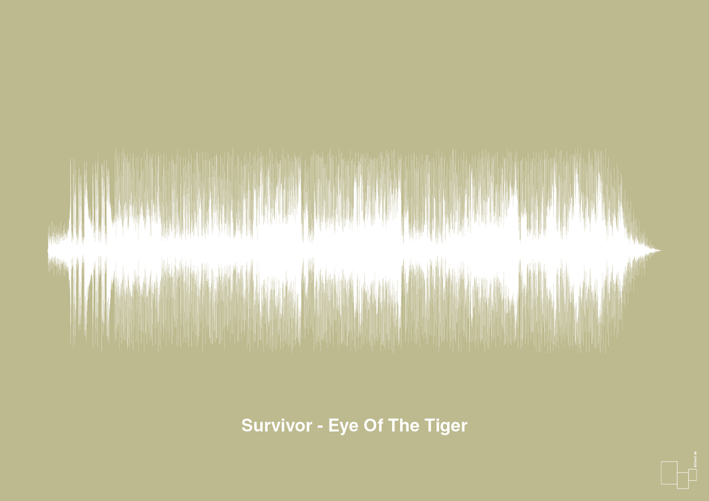 plakat: survivor - eye of the tiger - back to nature-Soundwave-A1two3