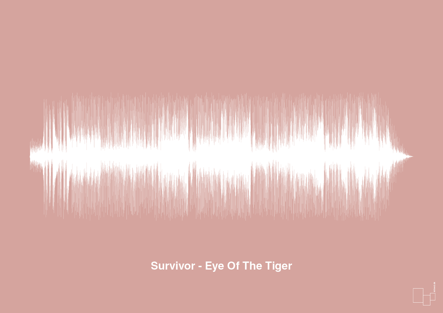 plakat: survivor - eye of the tiger - bubble shell-Soundwave-A1two3