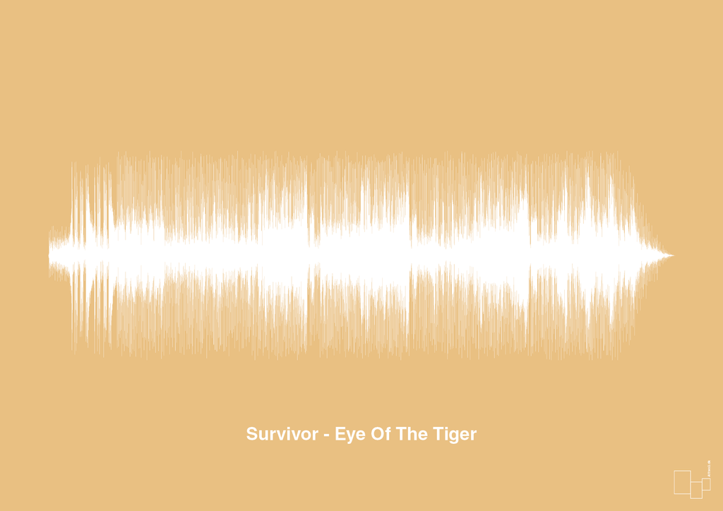 plakat: survivor - eye of the tiger - charismatic-Soundwave-A1two3