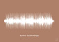 plakat: survivor - eye of the tiger - cider spice-Soundwave-A1two3