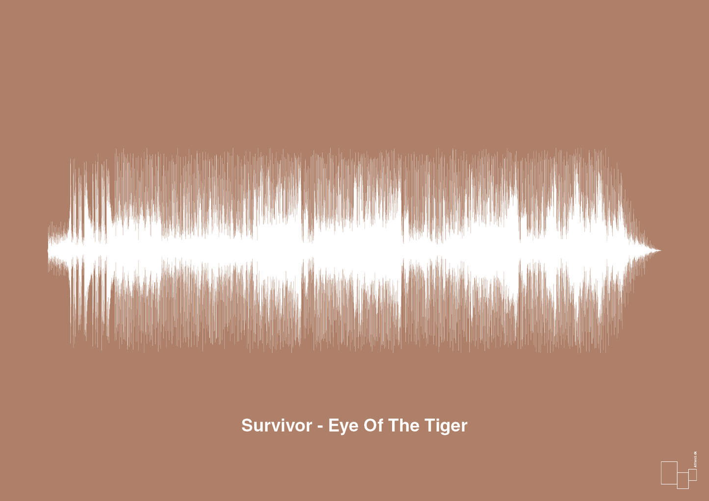plakat: survivor - eye of the tiger - cider spice-Soundwave-A1two3