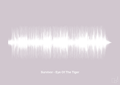 plakat: survivor - eye of the tiger - dusty lilac-Soundwave-A1two3