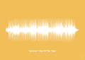 plakat: survivor - eye of the tiger - honeycomb-Soundwave-A1two3