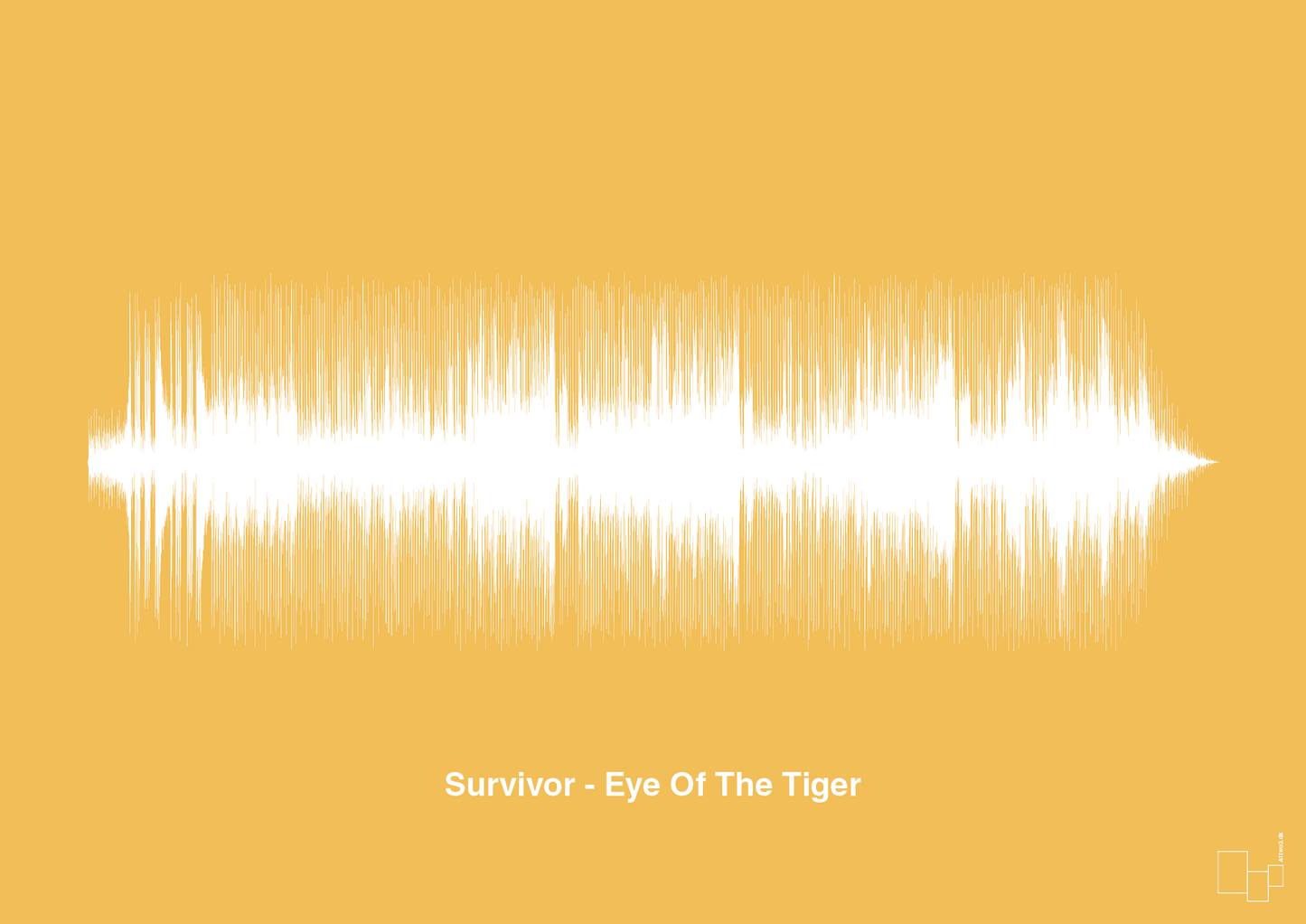 plakat: survivor - eye of the tiger - honeycomb-Soundwave-A1two3