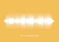 plakat: survivor - eye of the tiger