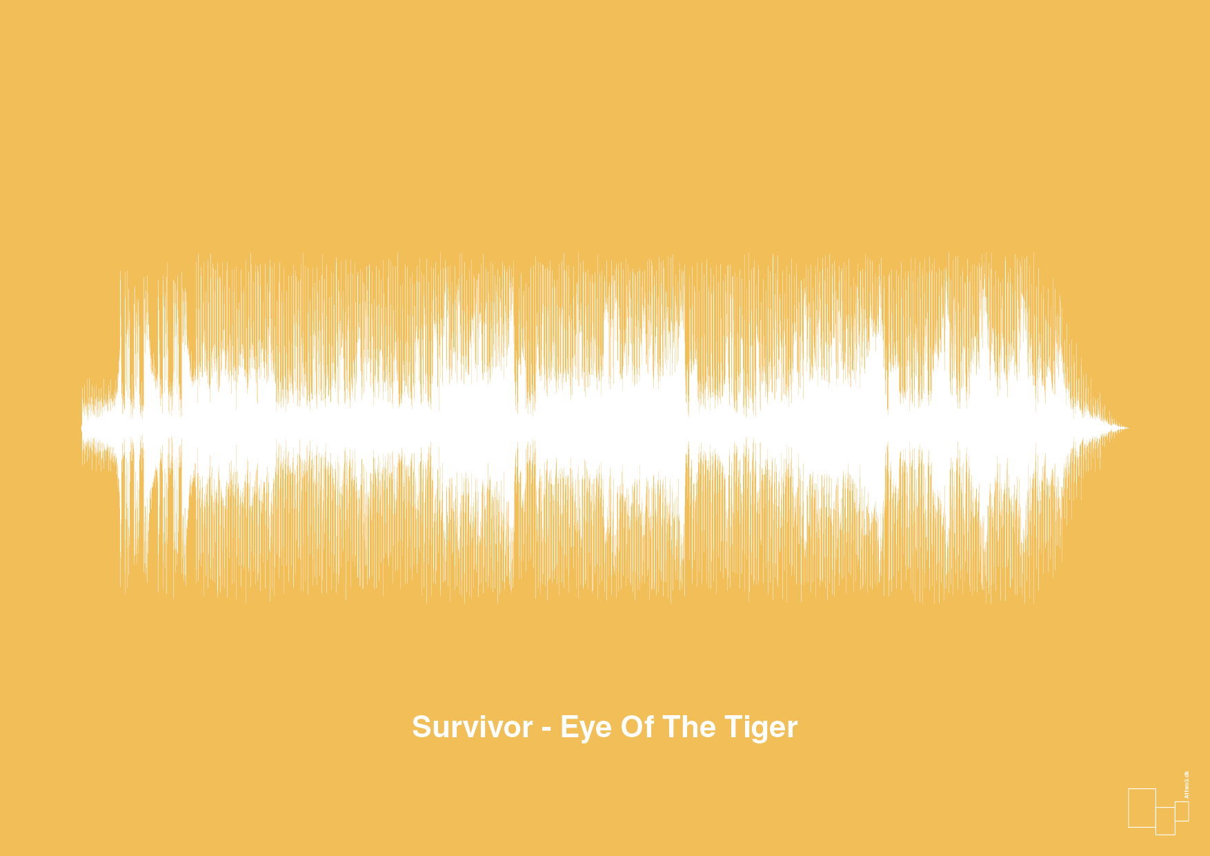 plakat: survivor - eye of the tiger - honeycomb-Soundwave-A1two3