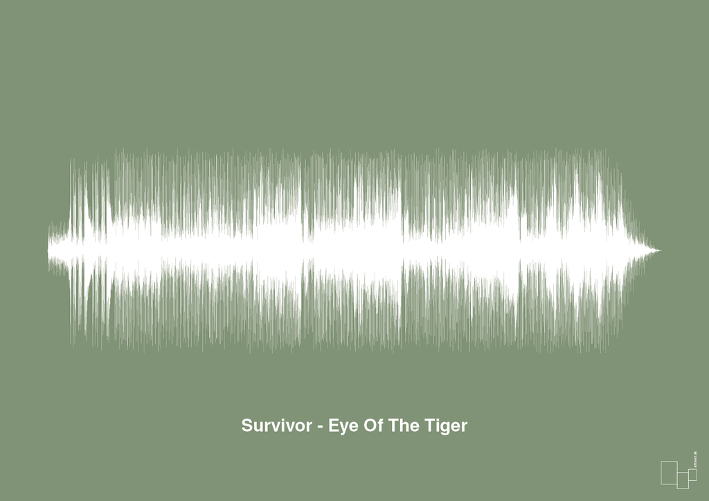 plakat: survivor - eye of the tiger - jade-Soundwave-A1two3