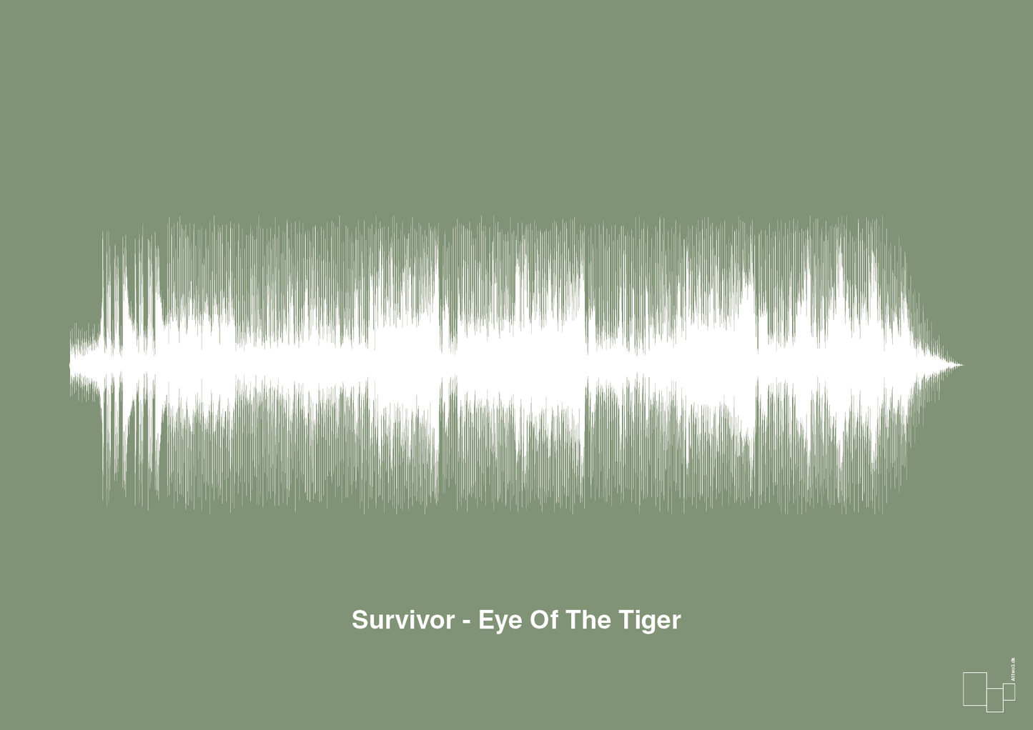 plakat: survivor - eye of the tiger - jade-Soundwave-A1two3