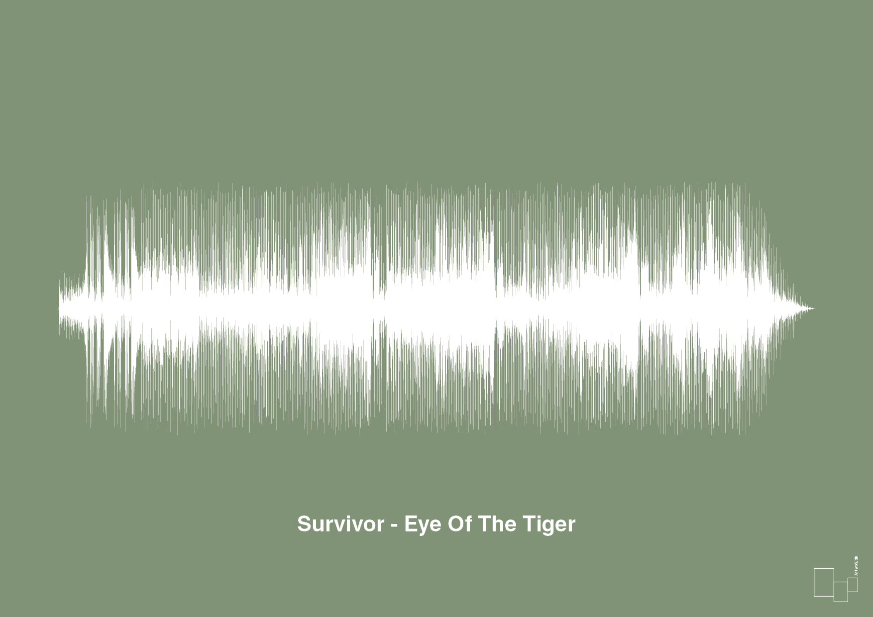 plakat: survivor - eye of the tiger - jade-Soundwave-A1two3