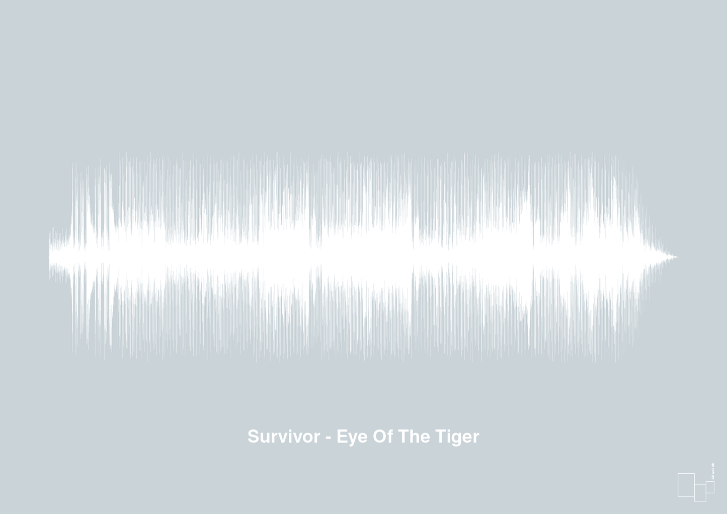 plakat: survivor - eye of the tiger - light drizzle-Soundwave-A1two3