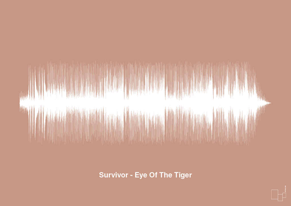 plakat: survivor - eye of the tiger - powder-Soundwave-A1two3