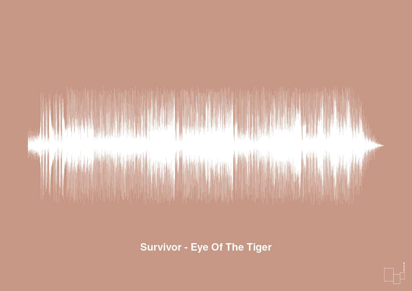 plakat: survivor - eye of the tiger - powder-Soundwave-A1two3