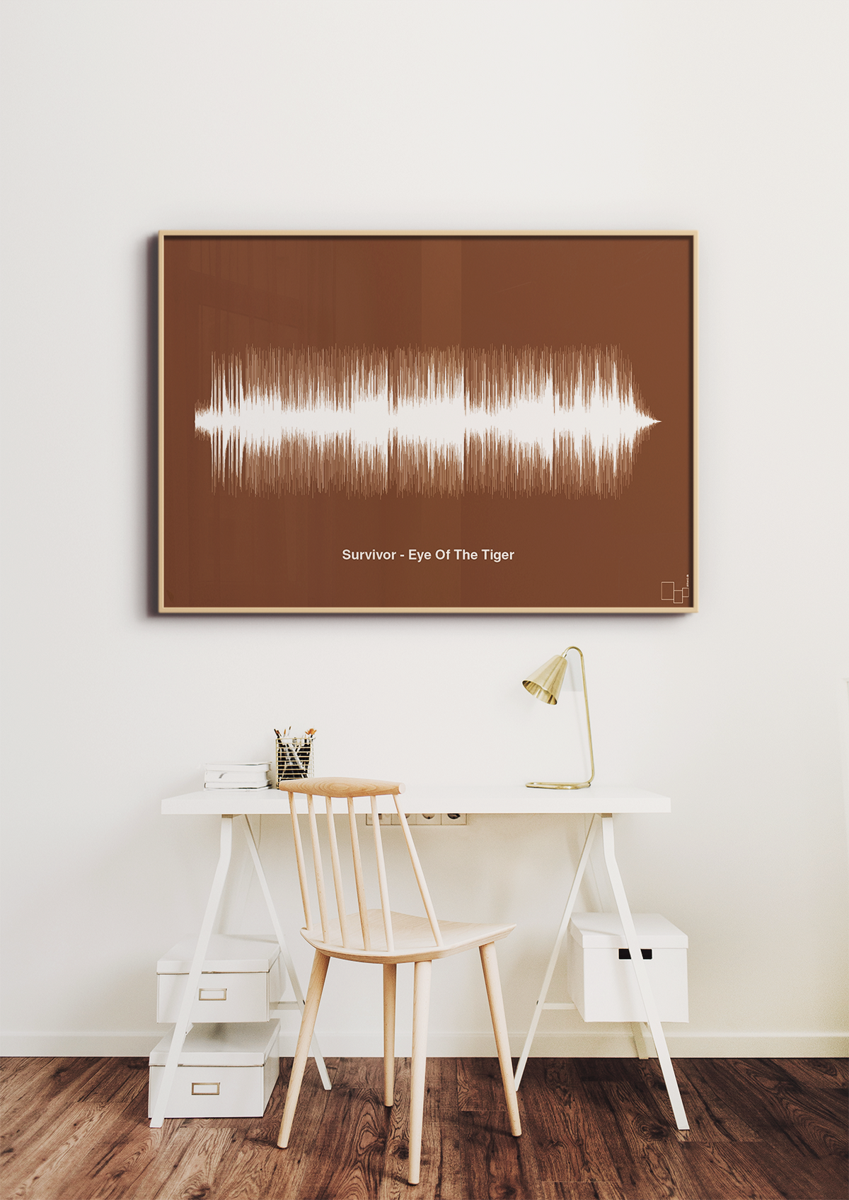 plakat: survivor - eye of the tiger - broken beige-Soundwave-A1two3