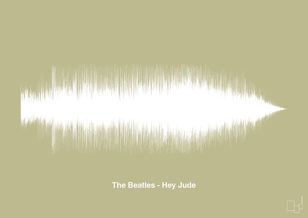 plakat: the beatles - hey jude - back to nature-Soundwave-A1two3