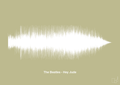 plakat: the beatles - hey jude - back to nature-Soundwave-A1two3