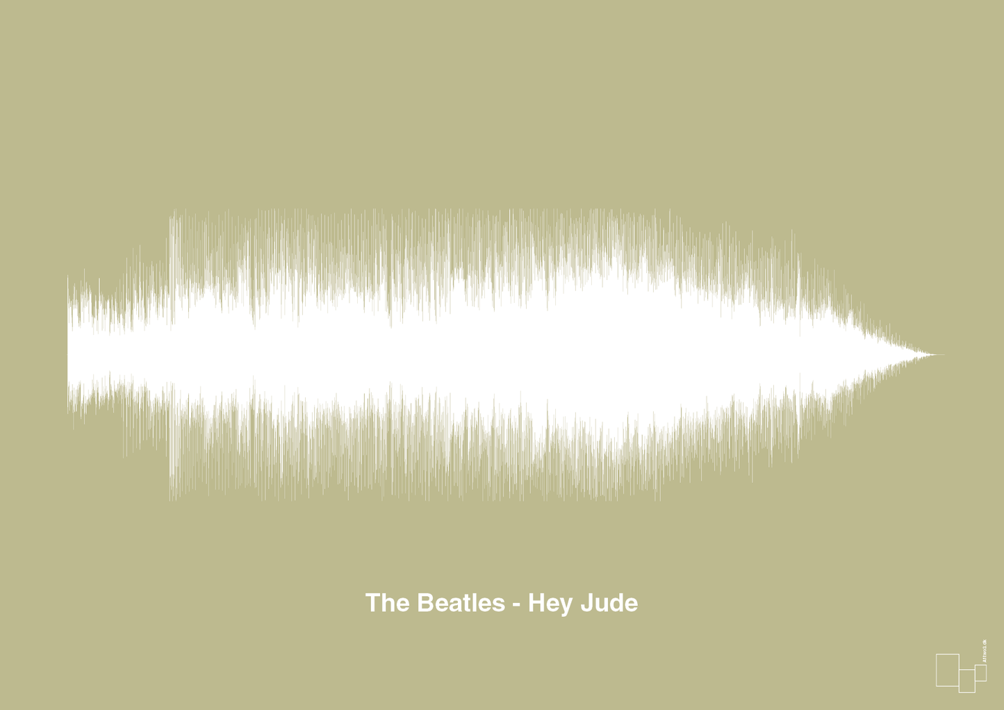 plakat: the beatles - hey jude - back to nature-Soundwave-A1two3