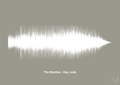 plakat: the beatles - hey jude - battleship gray-Soundwave-A1two3
