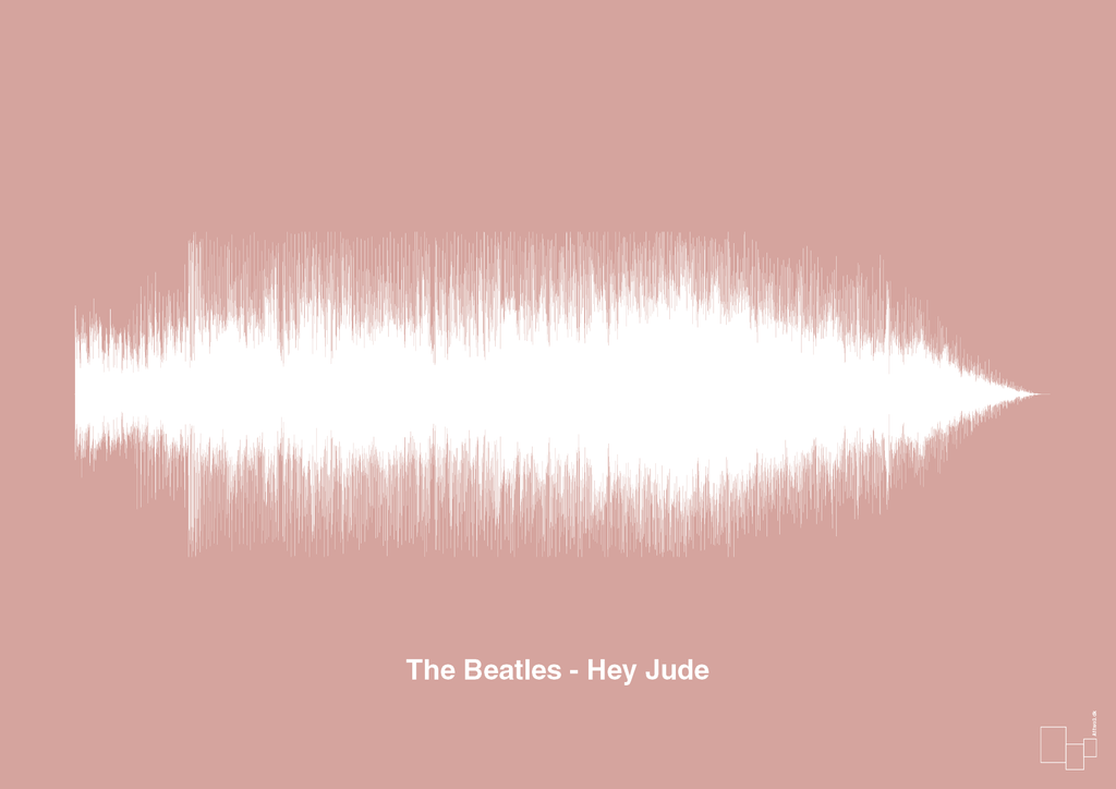 plakat: the beatles - hey jude - bubble shell-Soundwave-A1two3