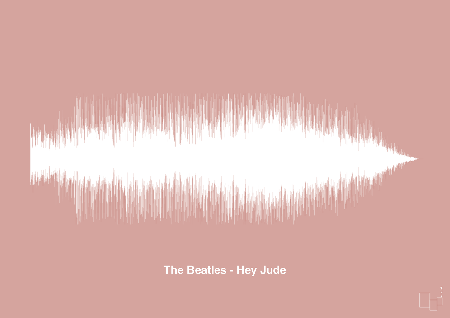 plakat: the beatles - hey jude - bubble shell-Soundwave-A1two3