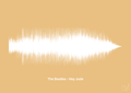 plakat: the beatles - hey jude - charismatic-Soundwave-A1two3
