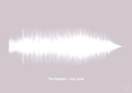 plakat: the beatles - hey jude - dusty lilac-Soundwave-A1two3