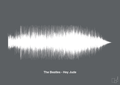plakat: the beatles - hey jude - graphic charcoal-Soundwave-A1two3