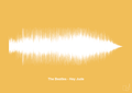 plakat: the beatles - hey jude - honeycomb-Soundwave-A1two3