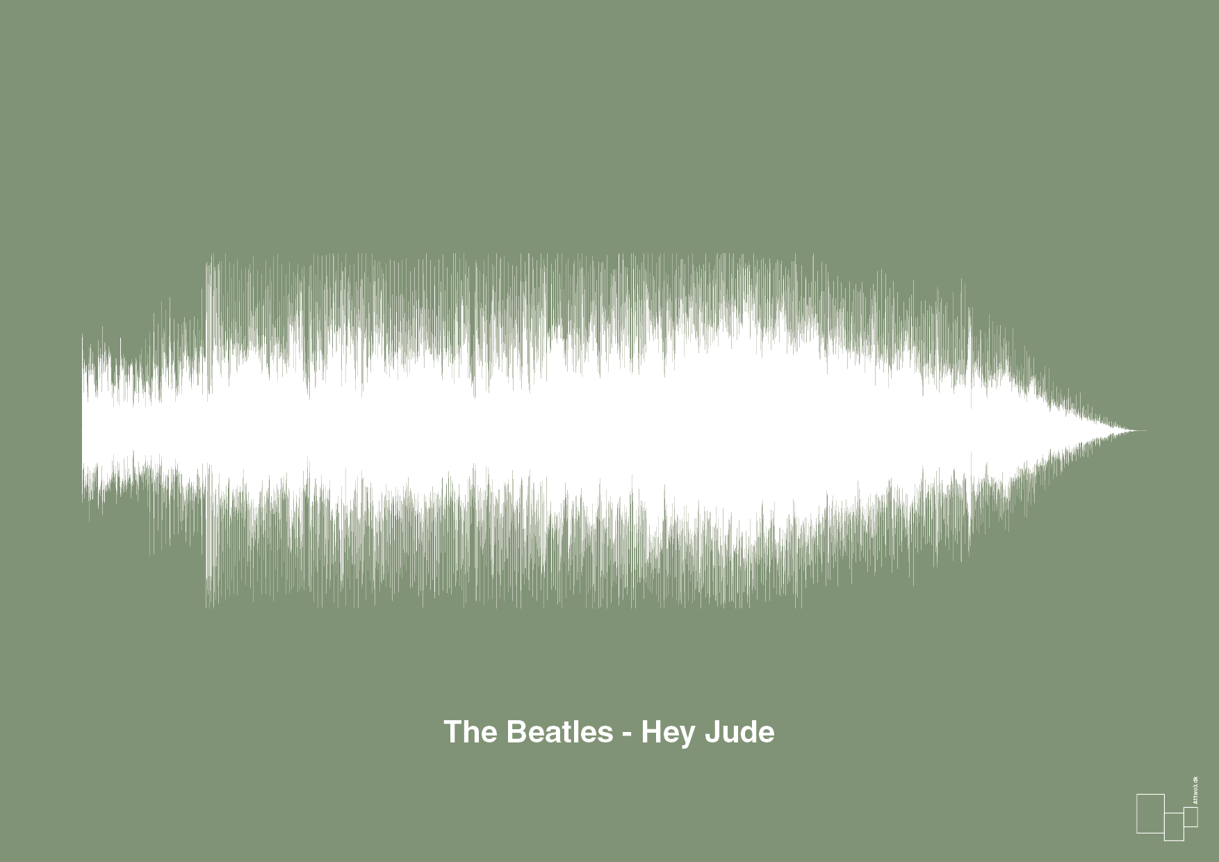 plakat: the beatles - hey jude - jade-Soundwave-A1two3