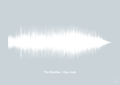 plakat: the beatles - hey jude - light drizzle-Soundwave-A1two3