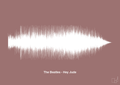 plakat: the beatles - hey jude - plum-Soundwave-A1two3