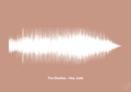 plakat: the beatles - hey jude - powder-Soundwave-A1two3
