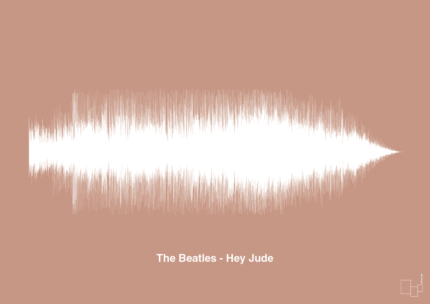 plakat: the beatles - hey jude - powder-Soundwave-A1two3