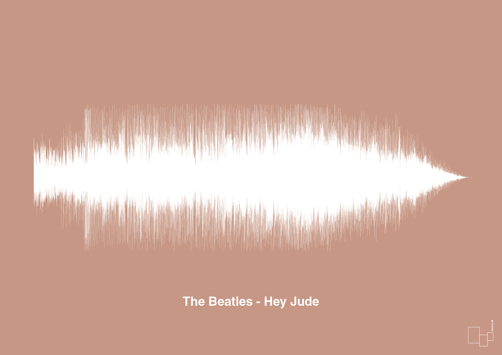 plakat: the beatles - hey jude - powder-Soundwave-A1two3