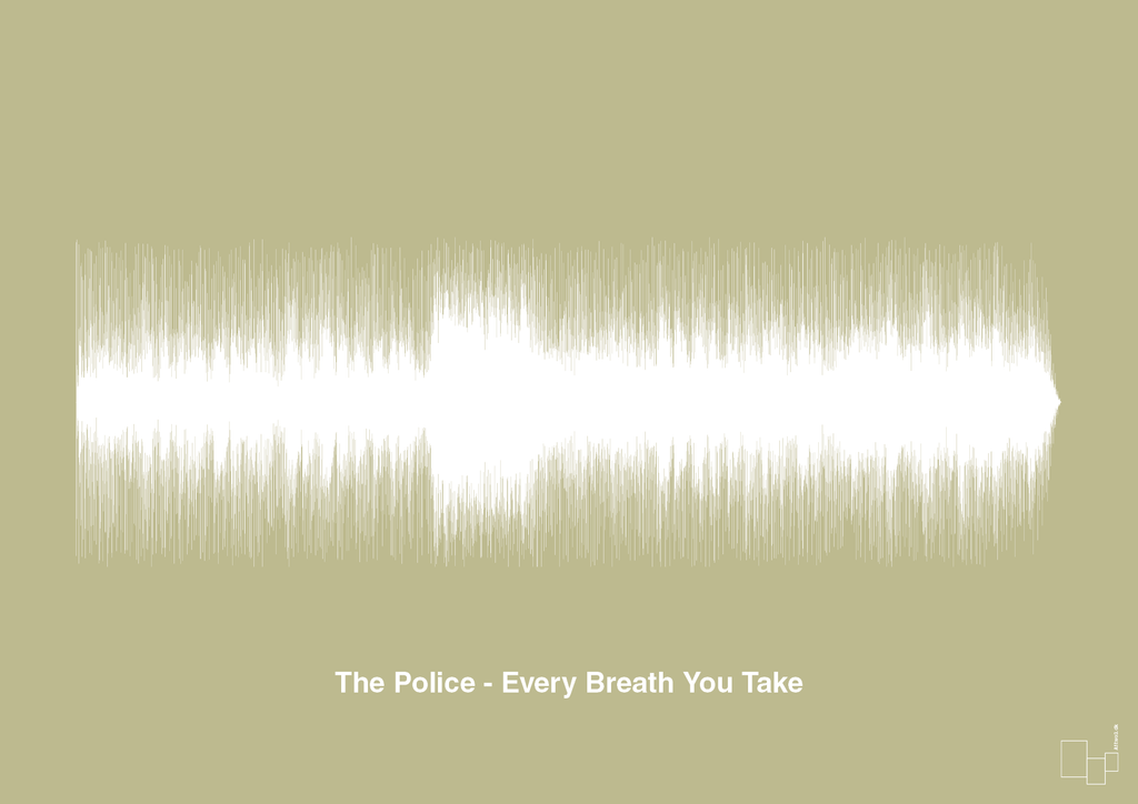 plakat: the police - every breath you take - back to nature-Soundwave-A1two3