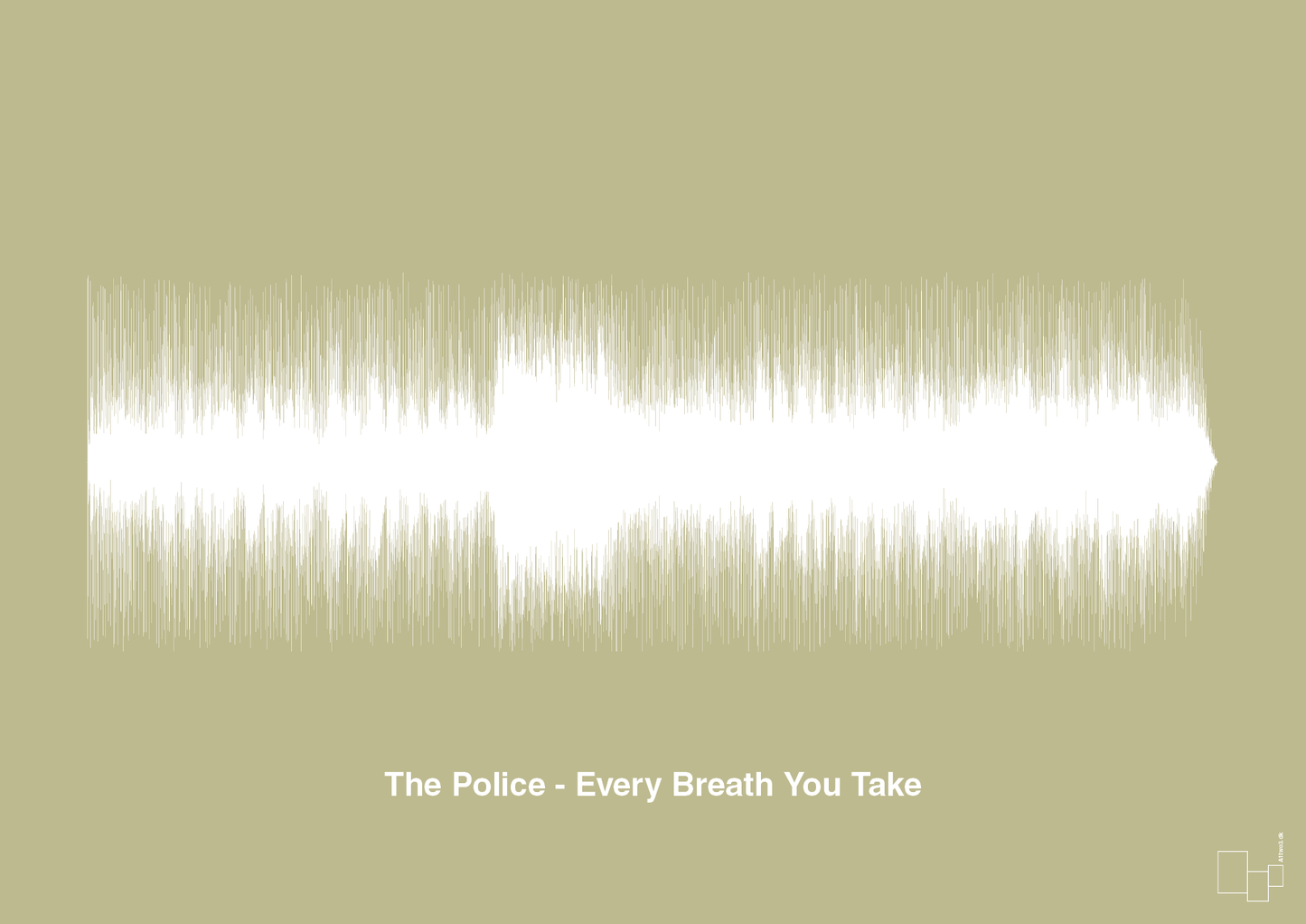 plakat: the police - every breath you take - back to nature-Soundwave-A1two3