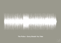 plakat: the police - every breath you take - battleship gray-Soundwave-A1two3