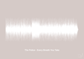 plakat: the police - every breath you take - broken beige-Soundwave-A1two3