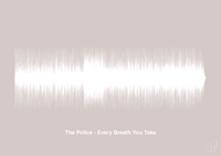 plakat: the police - every breath you take