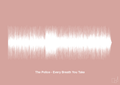 plakat: the police - every breath you take - bubble shell-Soundwave-A1two3