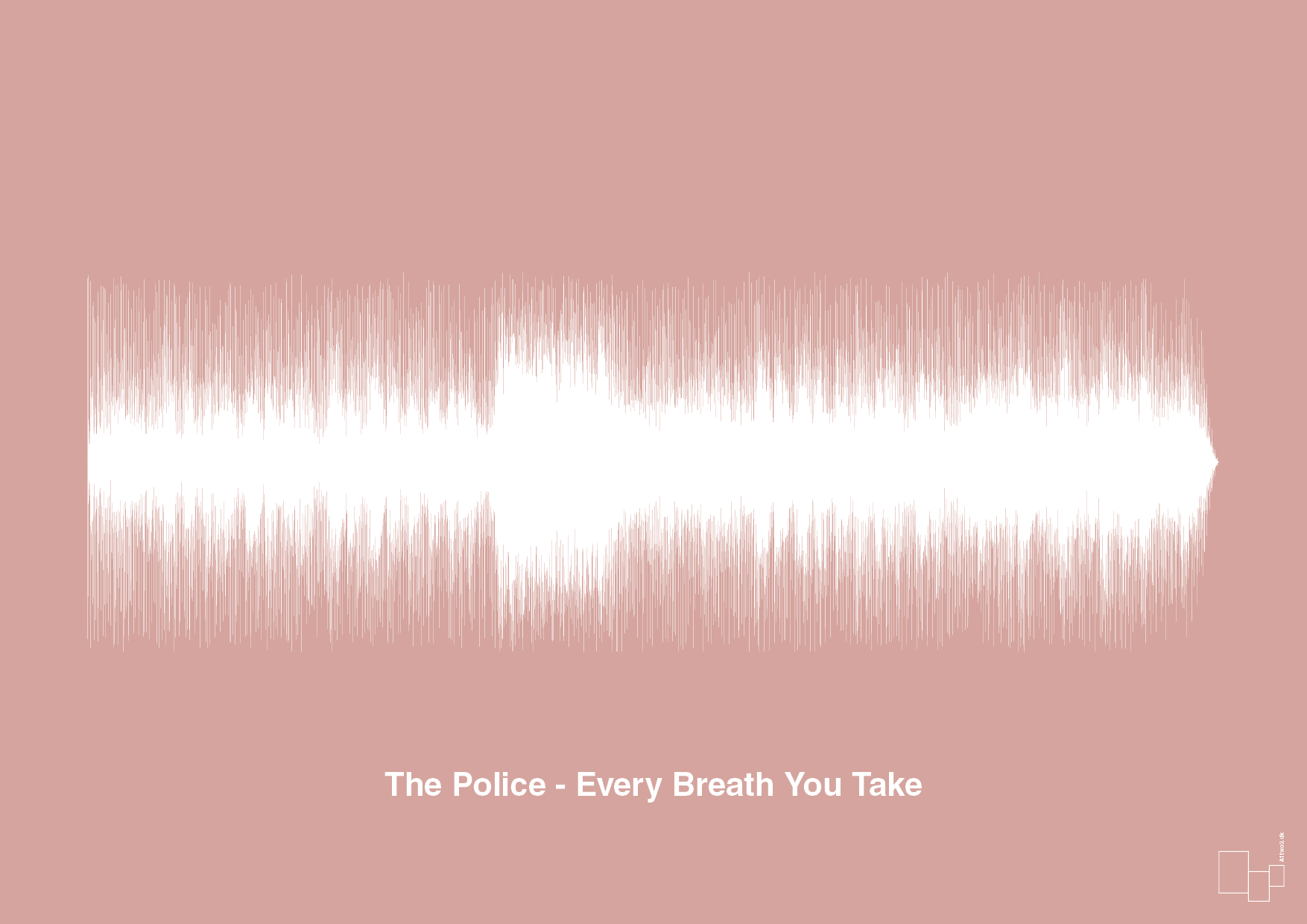 plakat: the police - every breath you take - bubble shell-Soundwave-A1two3