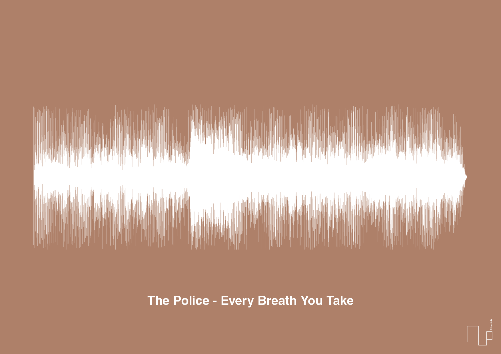 plakat: the police - every breath you take - cider spice-Soundwave-A1two3